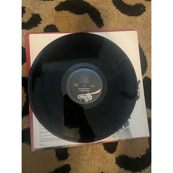Ted Nugent Scream Dream LP 1980 Classic Rock Vinyl Record 12" VG - Picture 6 of 6